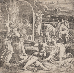 Lot 5548, Auction  122, Davent, Leon, Im Garten von Pomona