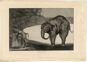 Lot 5592, Auction  122, Goya, Francisco de, Disparate de Bestia