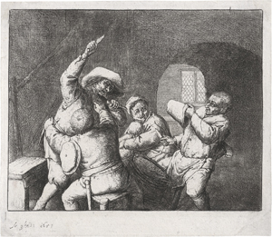 Lot 5649, Auction  122, Ostade, Adriaen van, Der Messerkampf
