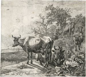 Lot 5664, Auction  122, Potter, Paulus, Die Kuhherde