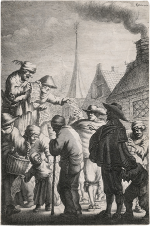 Lot 5711, Auction  122, Vliet, Johannes van, Die Liedtext-Verkäufer