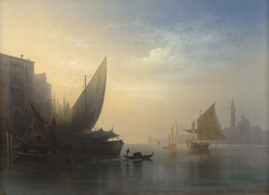 Lot 6104, Auction  122, Heilmayer, Karl, Abendstimmung über der Lagune von Venedig