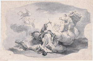 Lot 6660, Auction  122, Österreichisch, 18. Jh. Allegorie auf die Künste