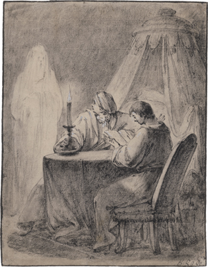 Lot 6705, Auction  122, Rode, Christian Bernhard, Die Geisterscheinung
