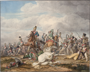 Lot 6715, Auction  122, Heideck, Carl Wilhelm von, Reitergefecht aus den Befreiungskriegen