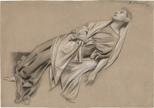 Lot 6809, Auction  122, Hirémy-Hirschl, Adolf, Liegende Frau im antiken Gewand