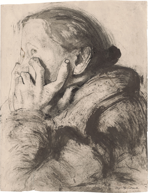 Lot 8128, Auction  122, Hegenbarth, Josef, Frau, sich aufstützend