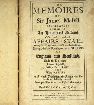 Lot 115, Auction  123, Melville, James, The Memoires