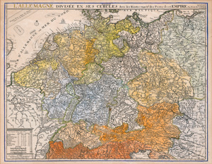 Lot 170, Auction  123, Fer, Nicolas de, L'Allemagne, divisée en ses cercles