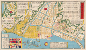 Lot 445, Auction  123, Ozaki, Tomigoro, Yokohama. Kolorierter Holzschnitt