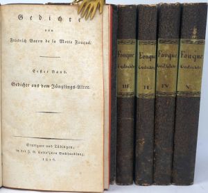 Lot 2038, Auction  123, Fouqué, Friedrich de la Motte, Gedichte