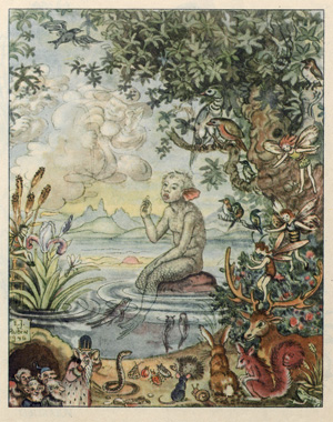 Lot 2214, Auction  123, Rubin, Eva Johanna, Der bunte Garten