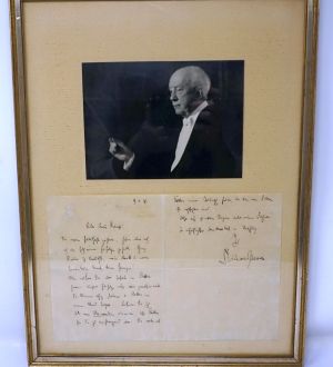 Lot 2461, Auction  123, Strauss, Richard, Brief an Barbara Kemp