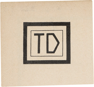 Lot 3103, Auction  123, Durieux, Tilla, ca. 200 Bücher aus der Bibliothek der Schauspielerin, teils mit deren Exlibris 