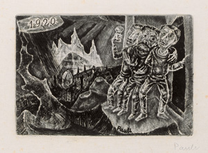 Lot 3348, Auction  123, Künstler-Kalender, 14 signierte Originalgraphiken, Zürich 1919