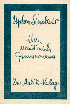 Lot 3525, Auction  123, Sinclair, Upton, Konvolut von 8 Romanen aus der "Roten Roman-Serie"