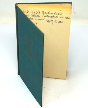 Lot 3650, Auction  123, Sachs, Nelly, Flucht und Verwandlung (Widmungsexemplar)