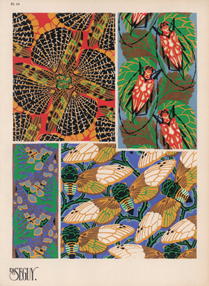 Lot 3674, Auction  123, Seguy, Eugène Alain, Insectes. Vingt planches en phototypie 