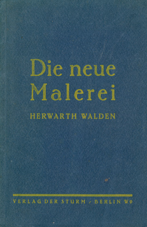 Lot 3719, Auction  123, Walden, Herwarth, Die neue Malerei