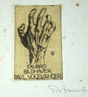 Lot 3810, Auction  123, Frank, Sepp, Exlibris II. 10 lose Radierungen 