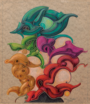 Lot 3816, Auction  123, Klee, Fritz, Sammlung von 22 kolorierten Original-Zeichnungen