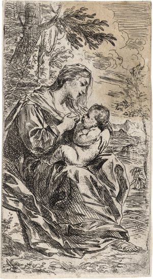 Lot 5111, Auction  123, Mola, Pier Francesco, Madonna mit Kind