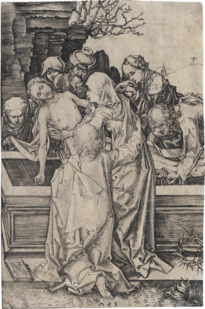 Lot 5159, Auction  123, Schongauer, Martin, Die Grablegung
