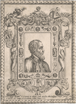 Lot 5176, Auction  123, Zenoi, Domenico, Bildnis des Jean de la Valette im manieristischen Rahmen