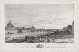 Lot 5177, Auction  123, Bellotto, Bernardo, Perspective de la Galerie, et du Jardin de son Excellence Mgr. le Comte de Brühl Premier Ministre. 