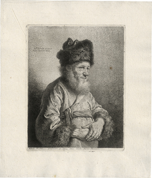 Lot 5266, Auction  123, Schmidt, Georg Friedrich, Bildnis des ersten Potsdamer Rabbiners Jechiel Michel Hirsch