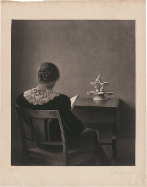 Lot 5313, Auction  123, Ilsted, Peter, Lesende Frau