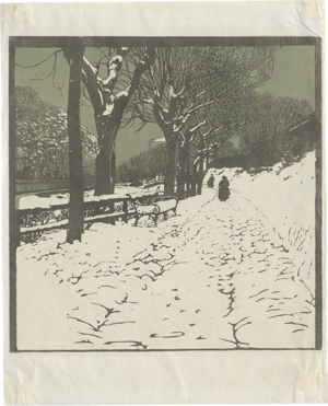 Lot 5551, Auction  123, Moll, Carl, Winter (Hohe Warte in Wien)