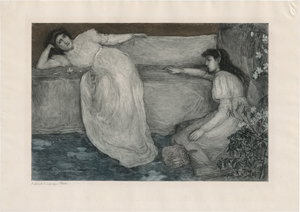 Lot 5613, Auction  123, Halm, Peter von, Symphony in White, No. III