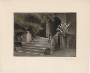 Lot 5614, Auction  123, Ilsted, Peter, Aus dem Garten der Villa d'Este