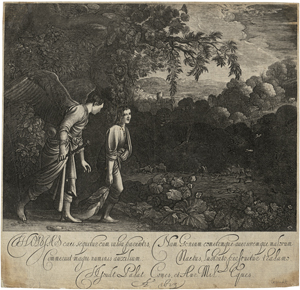 Lot 5745, Auction  123, Goudt, Hendrik, Tobias und der Engel