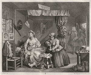 Lot 5774, Auction  123, Hogarth, William, A Harlot's Progress