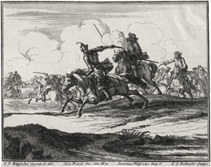 Lot 5863, Auction  123, Rugendas d. Ä., Georg Philipp, Reiter und Gefechte