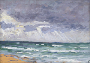 Lot 6152, Auction  123, Büchsel, Elisabeth, Stürmische Ostsee