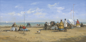 Lot 6184, Auction  123, Cristaux, Francis, Sommerfrische am Meer
