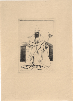 Lot 6406, Auction  123, Schneider, Sascha, Vis - Herrscher auf einem Thron