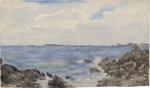 Lot 6726, Auction  123, Harpignies, Henri Joseph, Küste in Südfrankreich