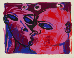Lot 7209, Auction  123, Fetting, Rainer, Der Kuss