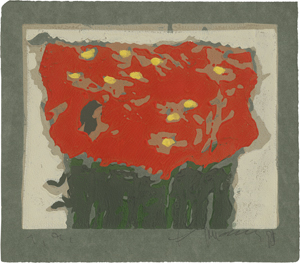 Lot 7212, Auction  123, Fußmann, Klaus, Astern; Raps in der Uckermark; Landschaft (Weizen) bei Goldhöft