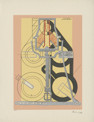 Lot 7334, Auction  123, Picabia, Francis, Petite solitude au milieu des soleils
