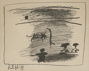 Lot 7336, Auction  123, Picasso, Pablo, Les Banderilles