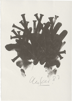 Lot 7361, Auction  123, Uecker, Günther, Nagelkreuzung