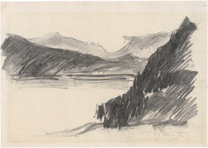 Lot 8038, Auction  123, Corinth, Lovis, Walchensee