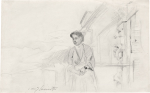 Lot 8039, Auction  123, Corinth, Lovis, Charlotte in Bordighera