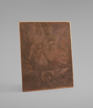 Lot 8044, Auction  123, Corinth, Lovis, Radierplatte zu: Eight unpublished Drypoints