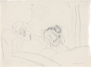 Lot 8060, Auction  123, Beckmann, Max, Im Lazarett